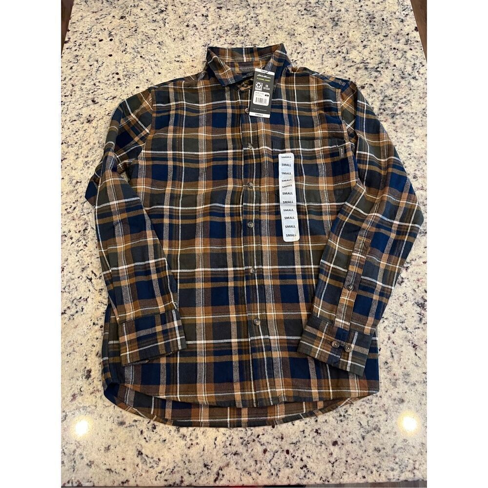 Eddie Bauer Men's Eddie's Favorite Classic Fit Flannel Shirt - Plaid